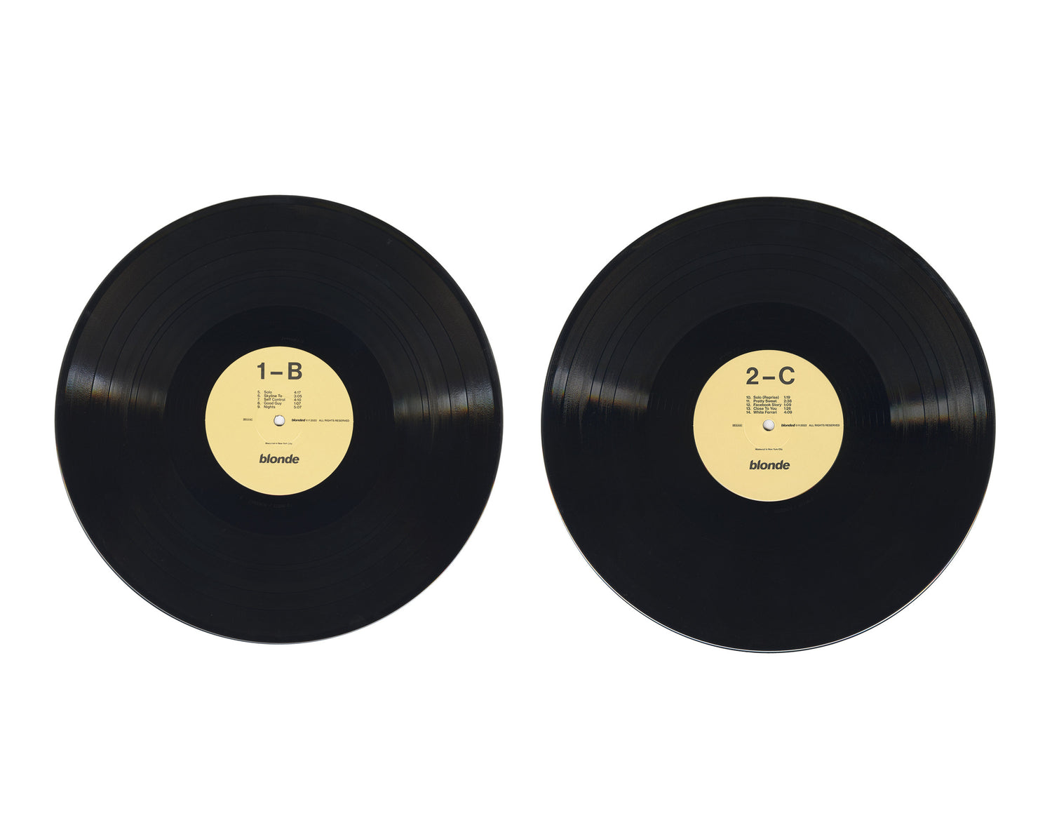 BLONDE 2LP VINYL | BLONDED | FRANK OCEAN